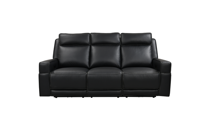 Leather Italia Valley Leather Zero Gravity Power Reclining Sofa - Jennifer Furniture