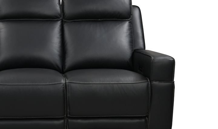 Leather Italia Valley Leather Zero Gravity Power Reclining Sofa - Jennifer Furniture