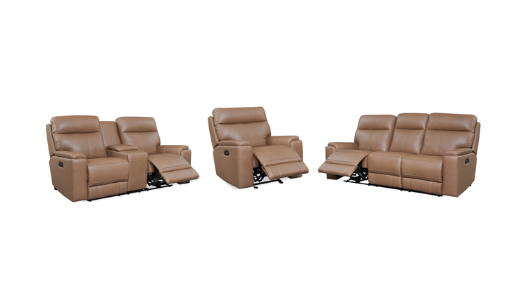 Leather Italia Bryant Leather Power Reclining Living Room Set