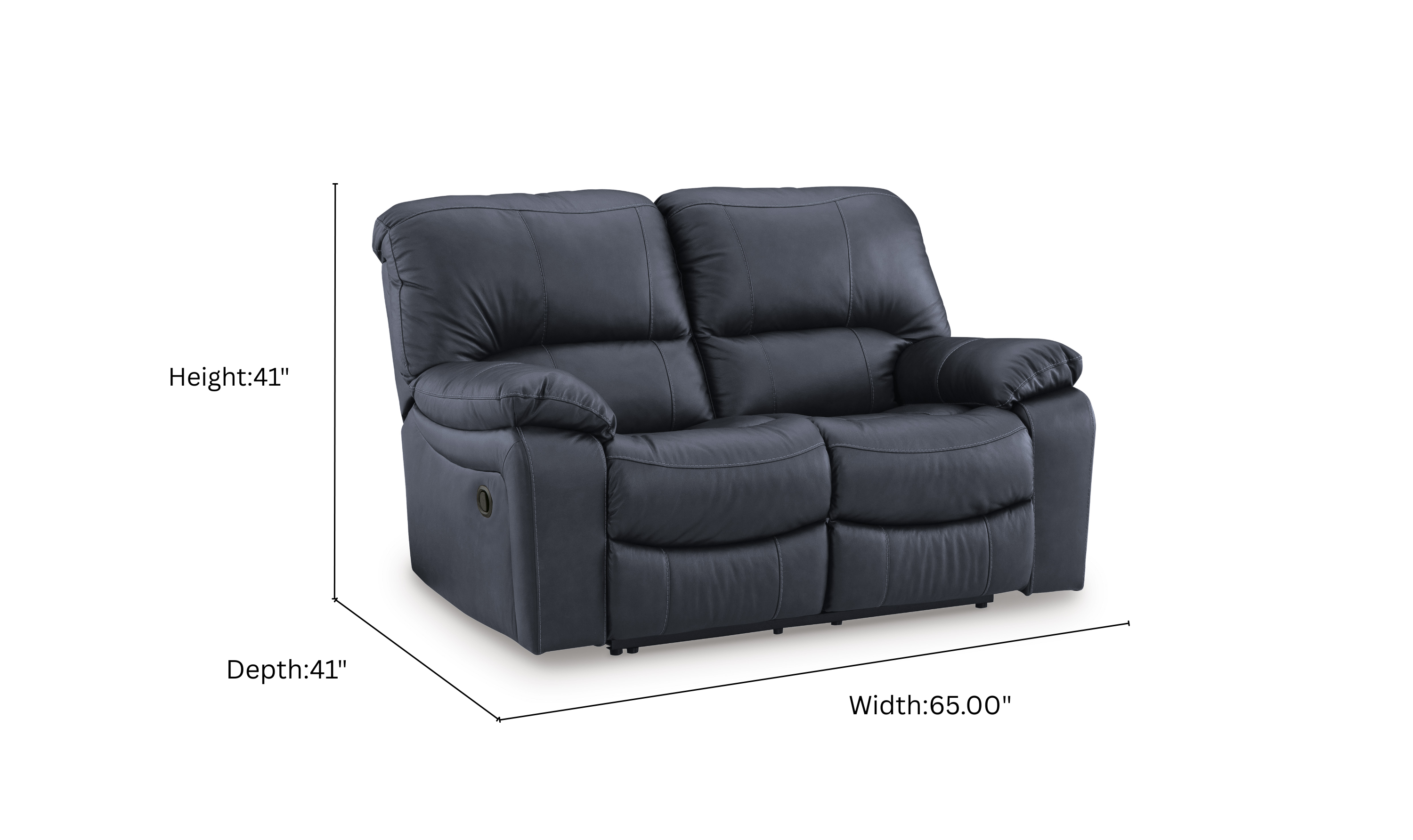 Modern Heritage Leesworth Leather Power Recliner Living Room Set