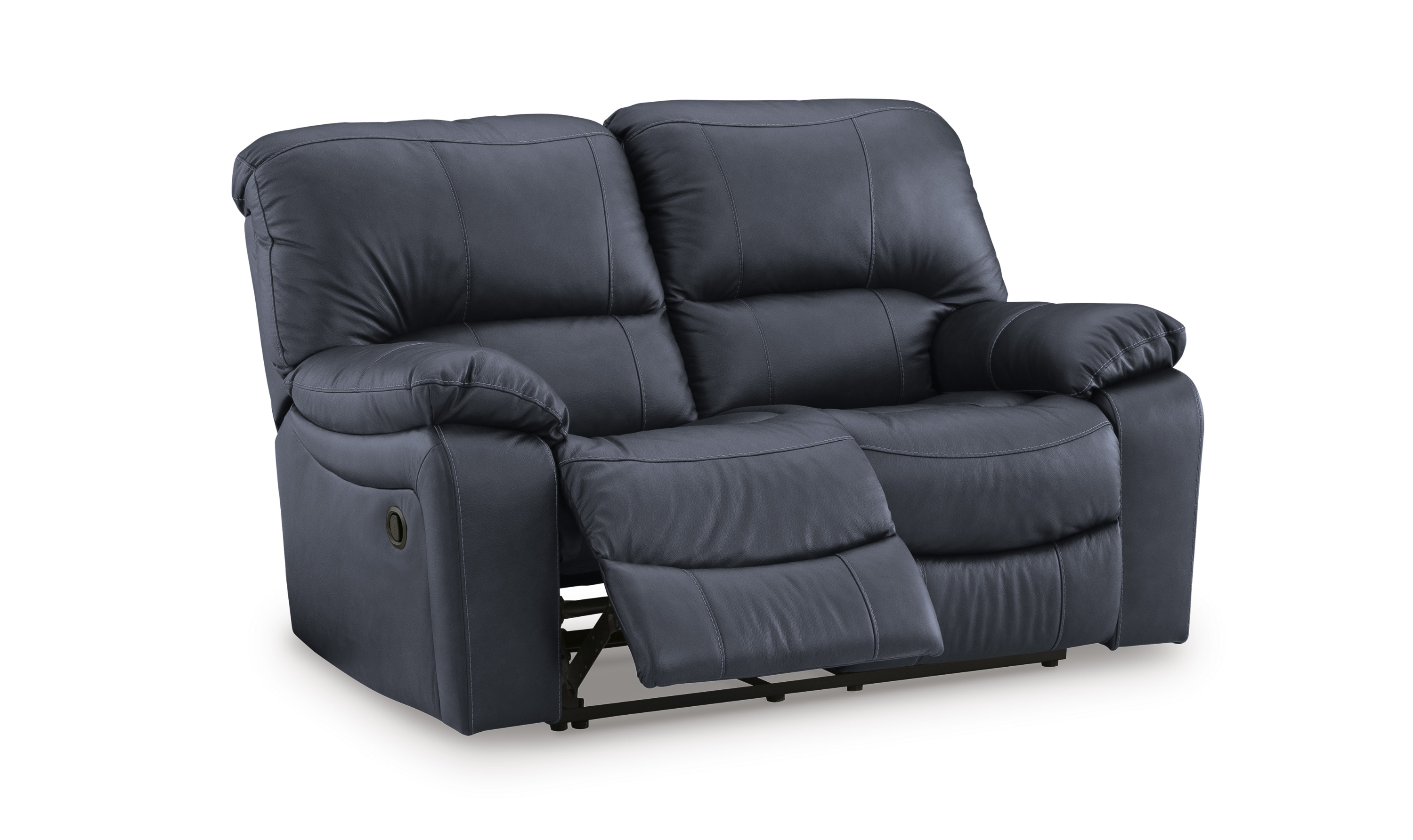 Modern Heritage Leesworth Leather Power Reclining Loveseat