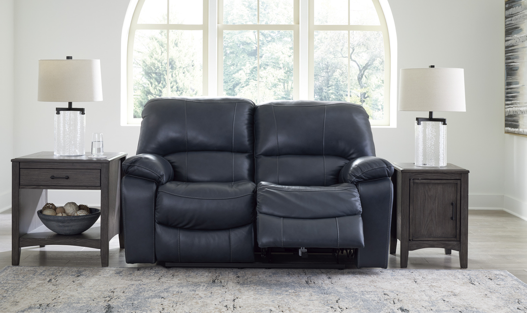 Leesworth Leather Power Reclining Loveseat