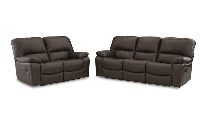 Modern Heritage Leesworth  Leather Power Recliner Living Room Set