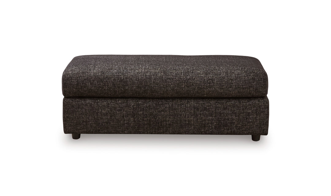 Modern Heritage Lentiz Fabric Oversized Accent Ottoman-Jenniferfurniture