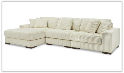 Modern Heritage Lindyn 3-Piece Sectional with Chaise 