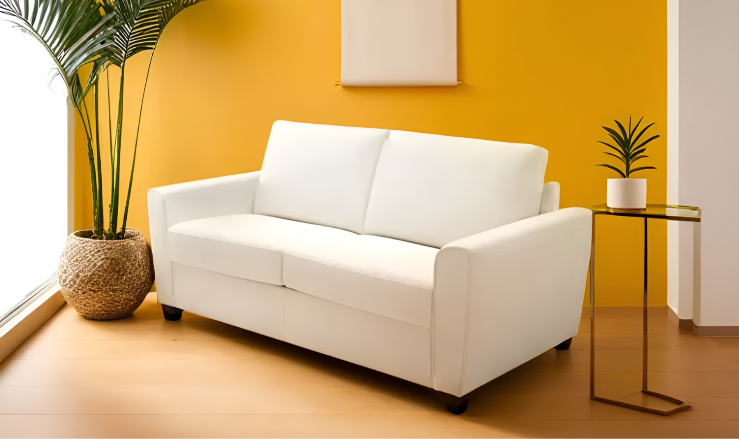 Jennifer Italia Lobby Microfiber Multiple Cushion Seat Sleeper Sofa