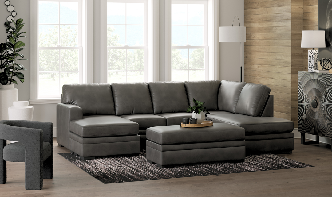 Modern Heritage Lofton-Pike 2-Piece Sectional with Chaise