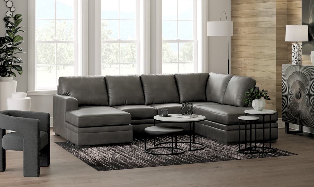 Modern Heritage Lofton-Pike 2-Piece Sectional with Chaise