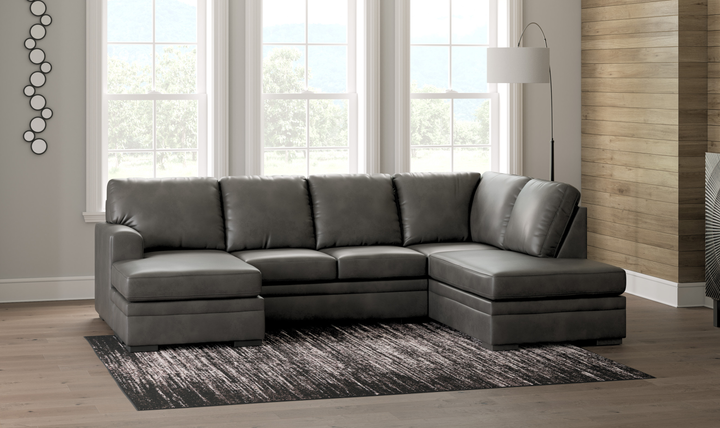 Modern Heritage Lofton-Pike 2-Piece Sectional with Chaise