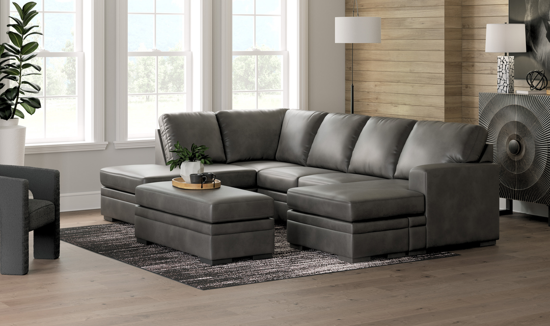 Modern Heritage Lofton-Pike 2-Piece Sectional with Chaise