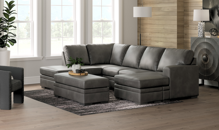 Modern Heritage Lofton-Pike 2-Piece Sectional with Chaise