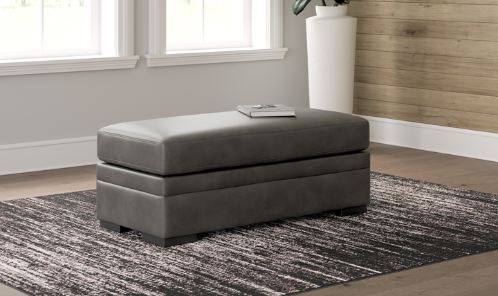 Modern Heritage Lofton-Pike Oversized Accent Ottoman- Jennifer Furniture