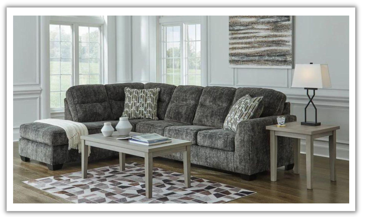 Lonoke 2-Piece  L-Shaped Sectional with Chaise