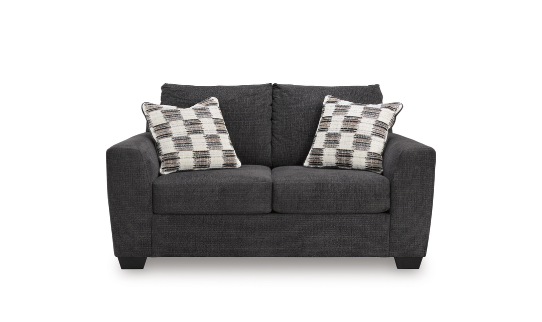 Modern Heritage Loreo Fabric Loveseat - Jennifer Furniture
