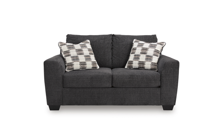 Modern Heritage Loreo Fabric Loveseat - Jennifer Furniture