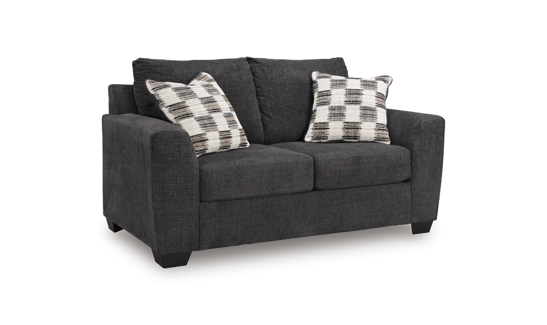 Modern Heritage Loreo Fabric Loveseat - Jennifer Furniture