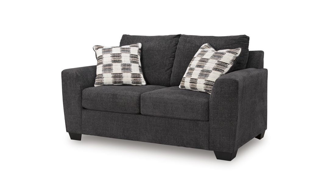 Modern Heritage Loreo Fabric Loveseat - Jennifer Furniture