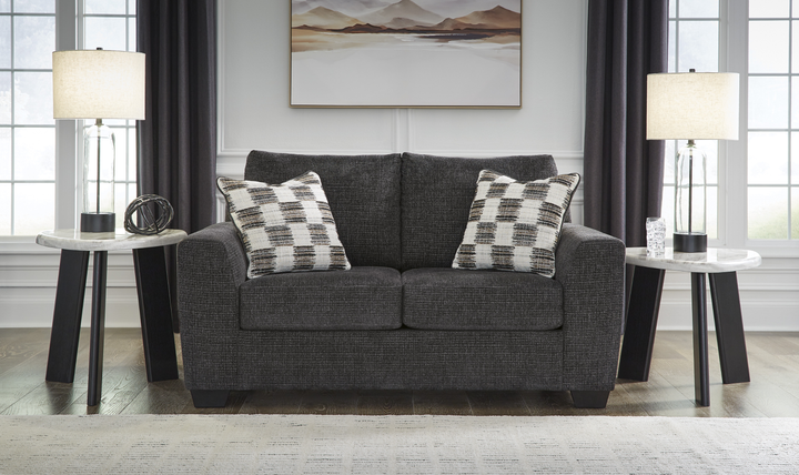 Modern Heritage Loreo Fabric Loveseat - Jennifer Furniture