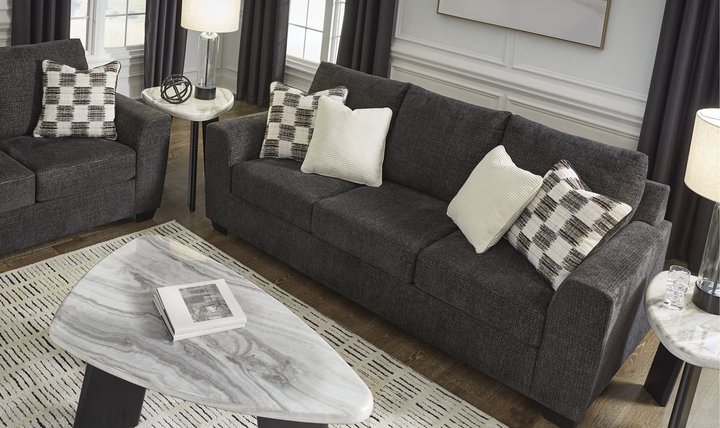 Modern Heritage Loreo Fabric Sofa With Track Arms