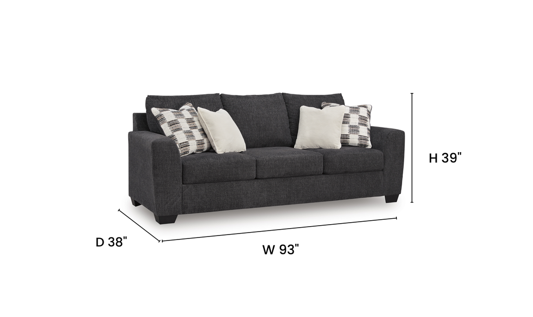 Modern Heritage Loreo Fabric Sofa - Jennifer Furniture