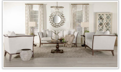 By Lorraine Upholstered Living Room Set in Beige Online at Jennifer Furniture