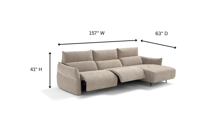 Lumera L-Shape Fabric Motion Sectional Sofa-jennifer furniture