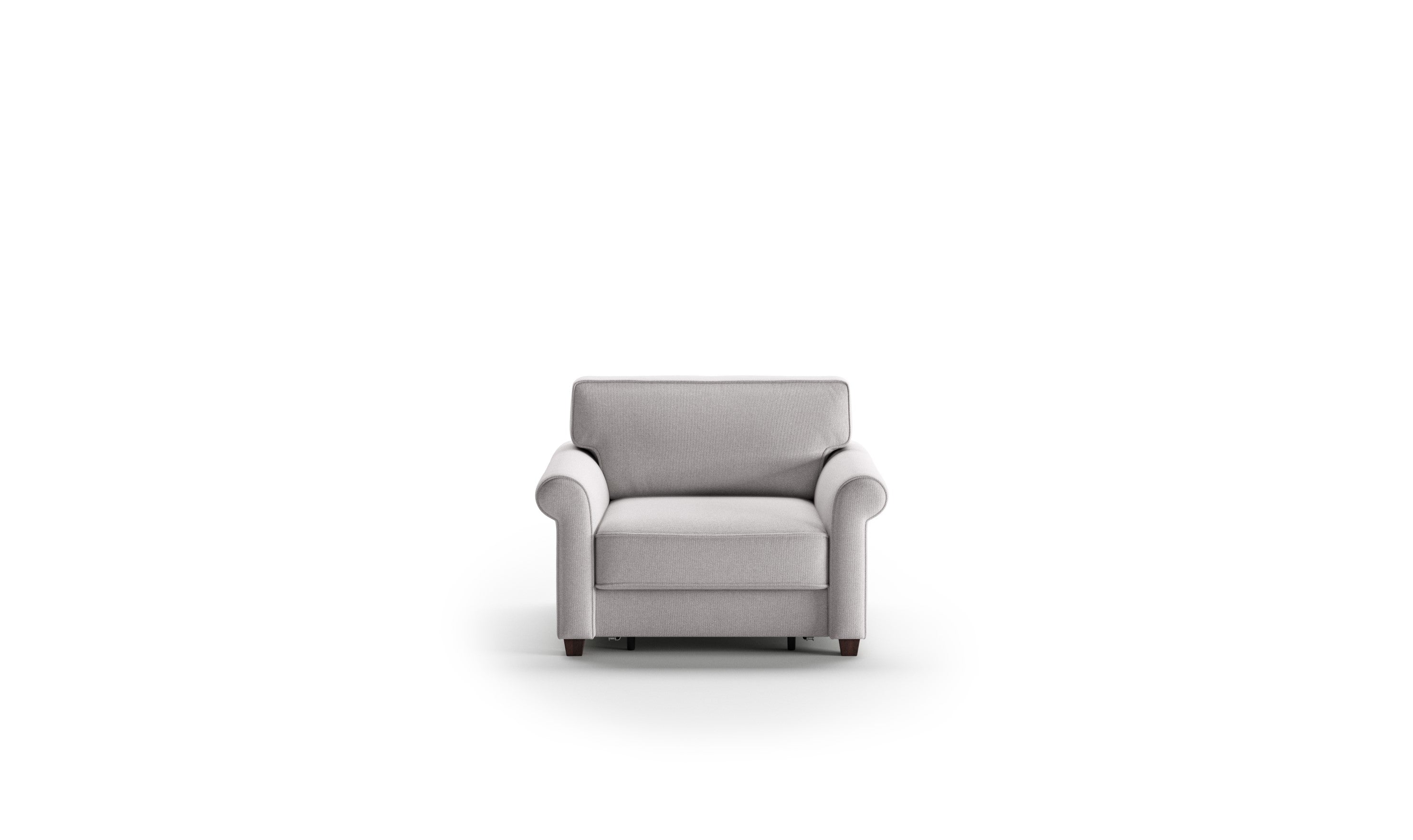 Luonto Casey Gray Fabric Cot Size Sleeper Chair-Jennifer Furniture