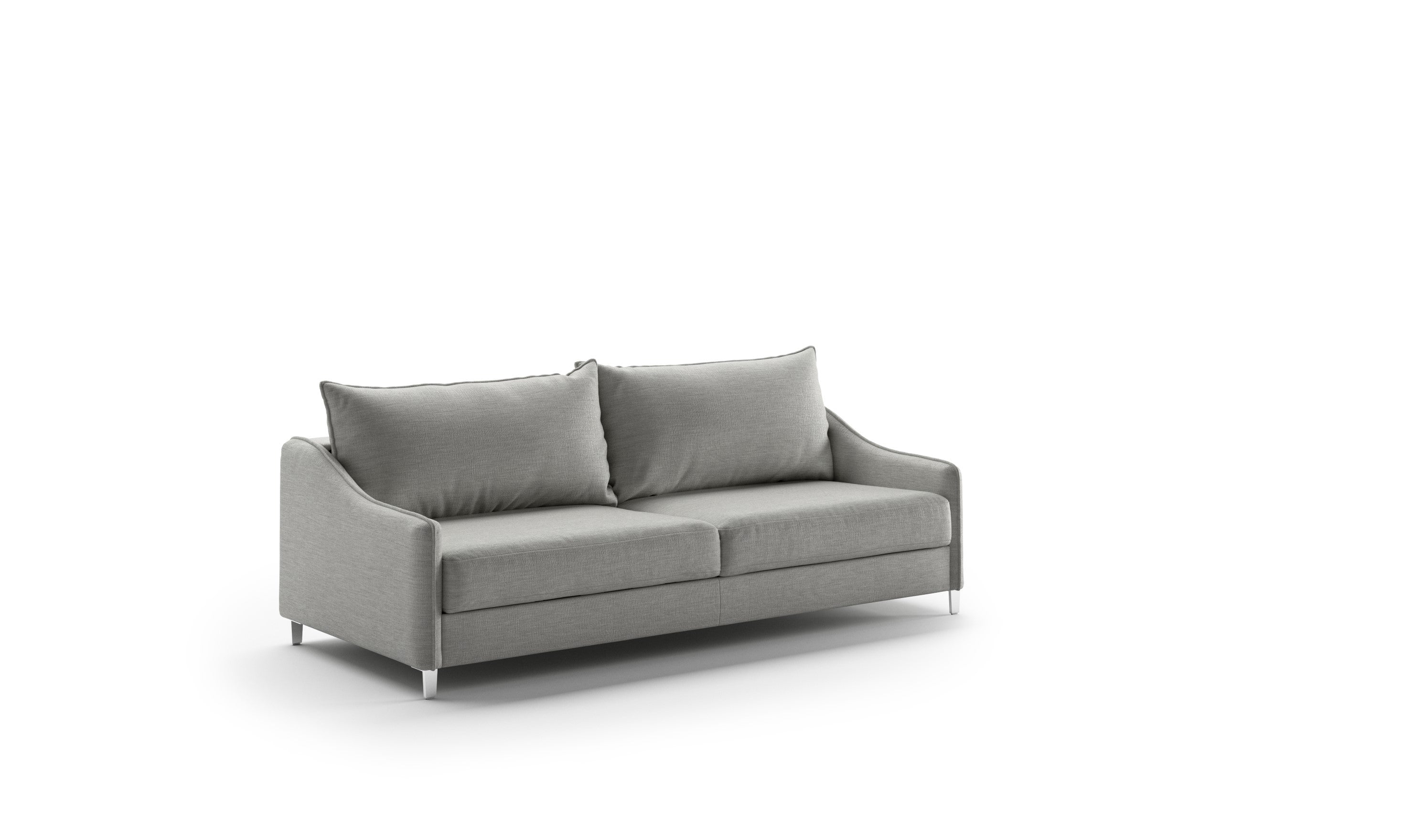 Luonto Ethos Dual Motion Fabric Sleeper Sofa with Foam Mattress-Jennifer Furniture