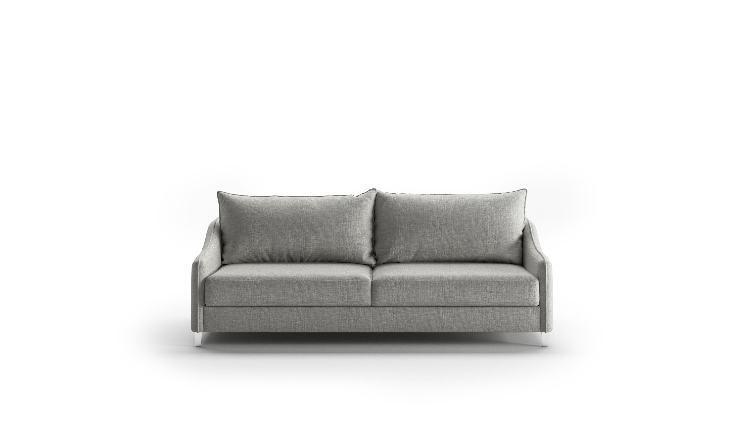 Luonto Ethos Dual Motion Fabric Sleeper Sofa with Foam Mattress-Jennifer Furniture