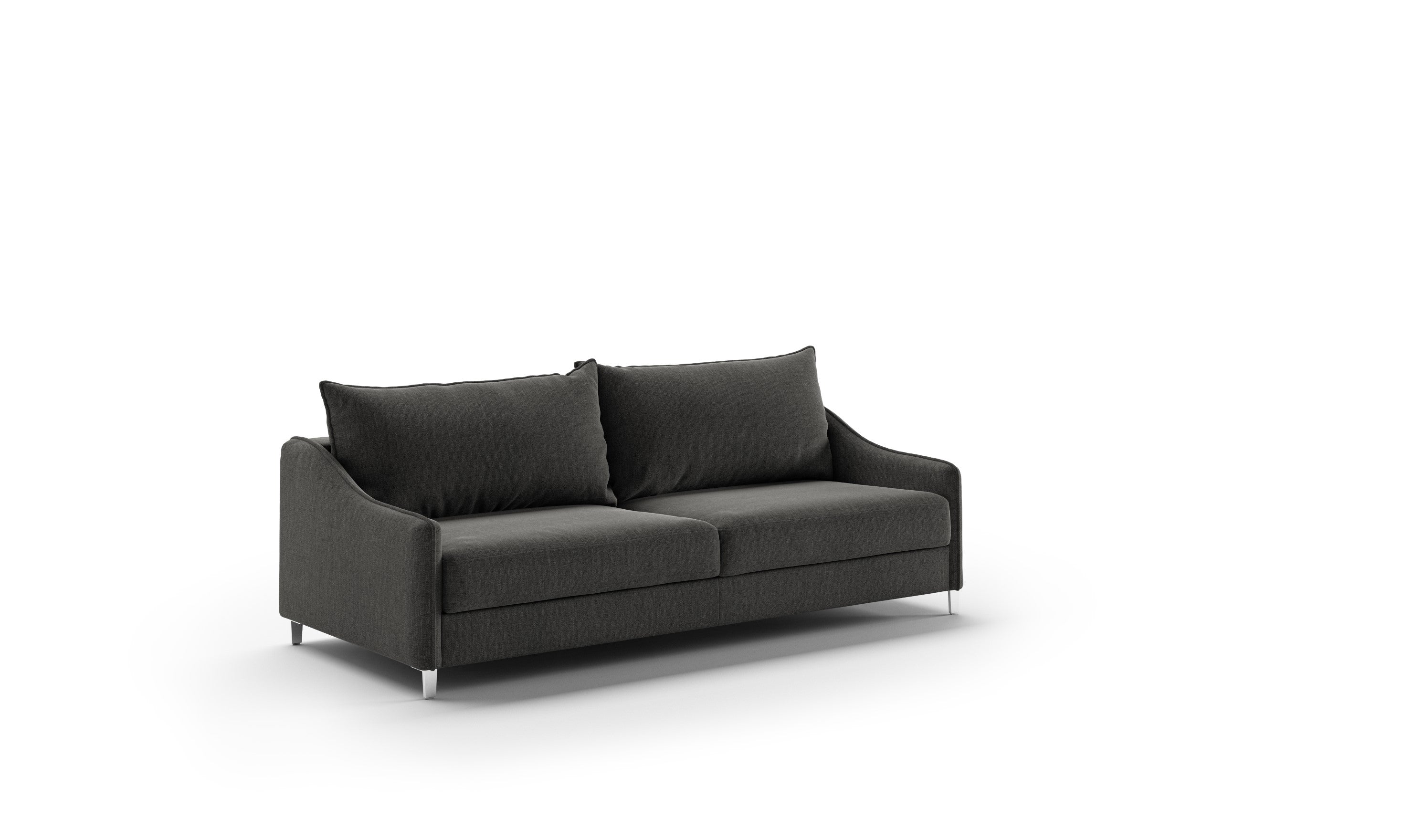 Luonto Ethos Dual Motion Fabric Sleeper Sofa with Foam Mattress-Jennifer Furniture