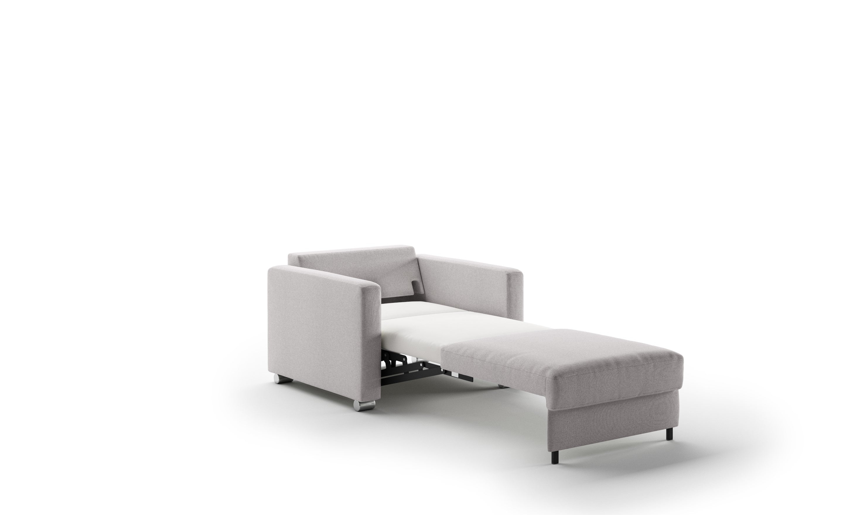 Luonto Fantasy Fabric Sleeper Chair with Foam Mattress & HR Foam