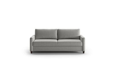 Luonto Free Full XL Flip Fabric Gray Sleeper Sofa & Foam Mattress