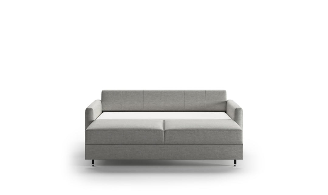 Luonto Free Full XL Flip Fabric Gray Sleeper Sofa & Foam Mattress