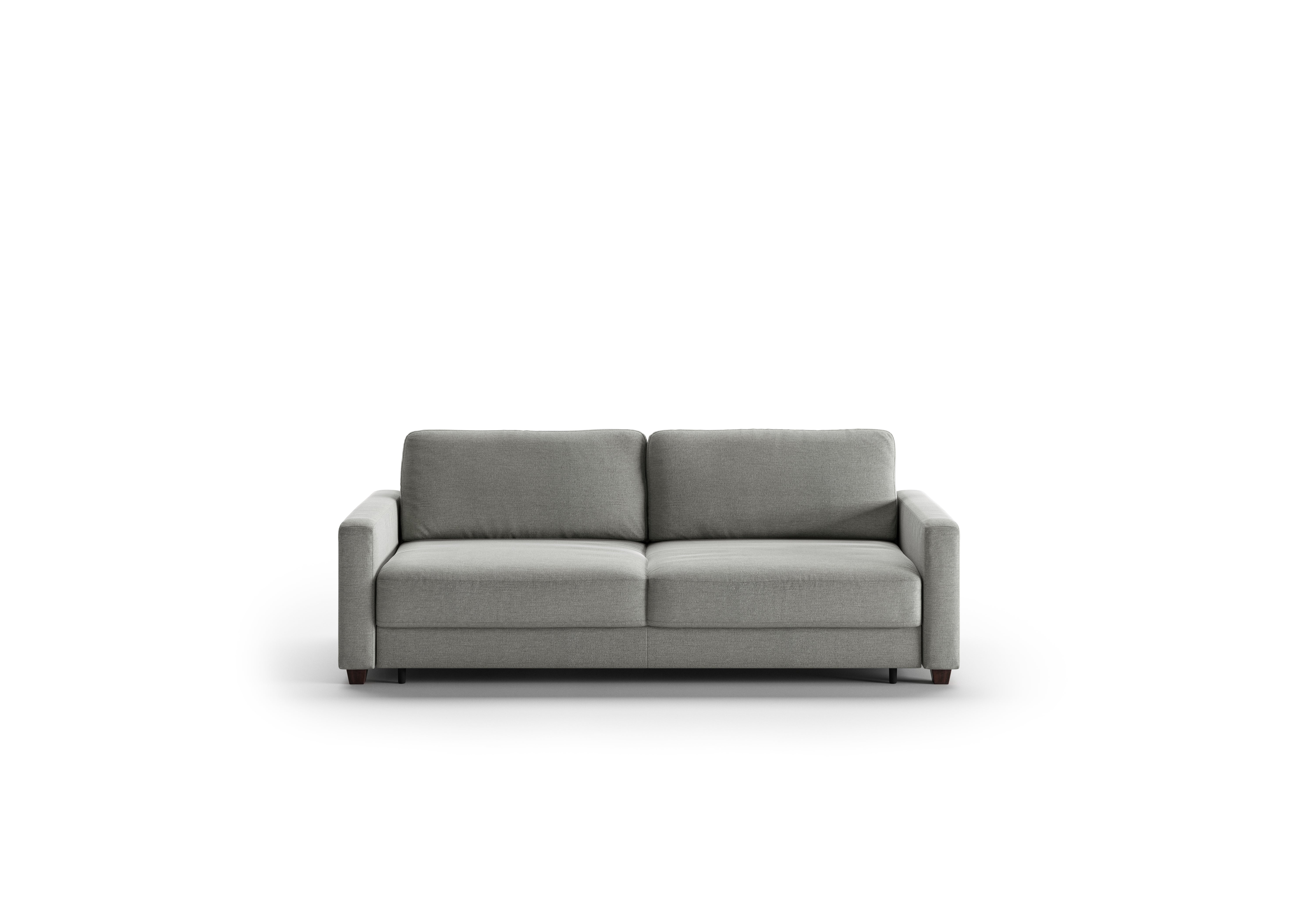 Luonto Hampton Stone Fabric Sleeper Sofa with Foam Mattress