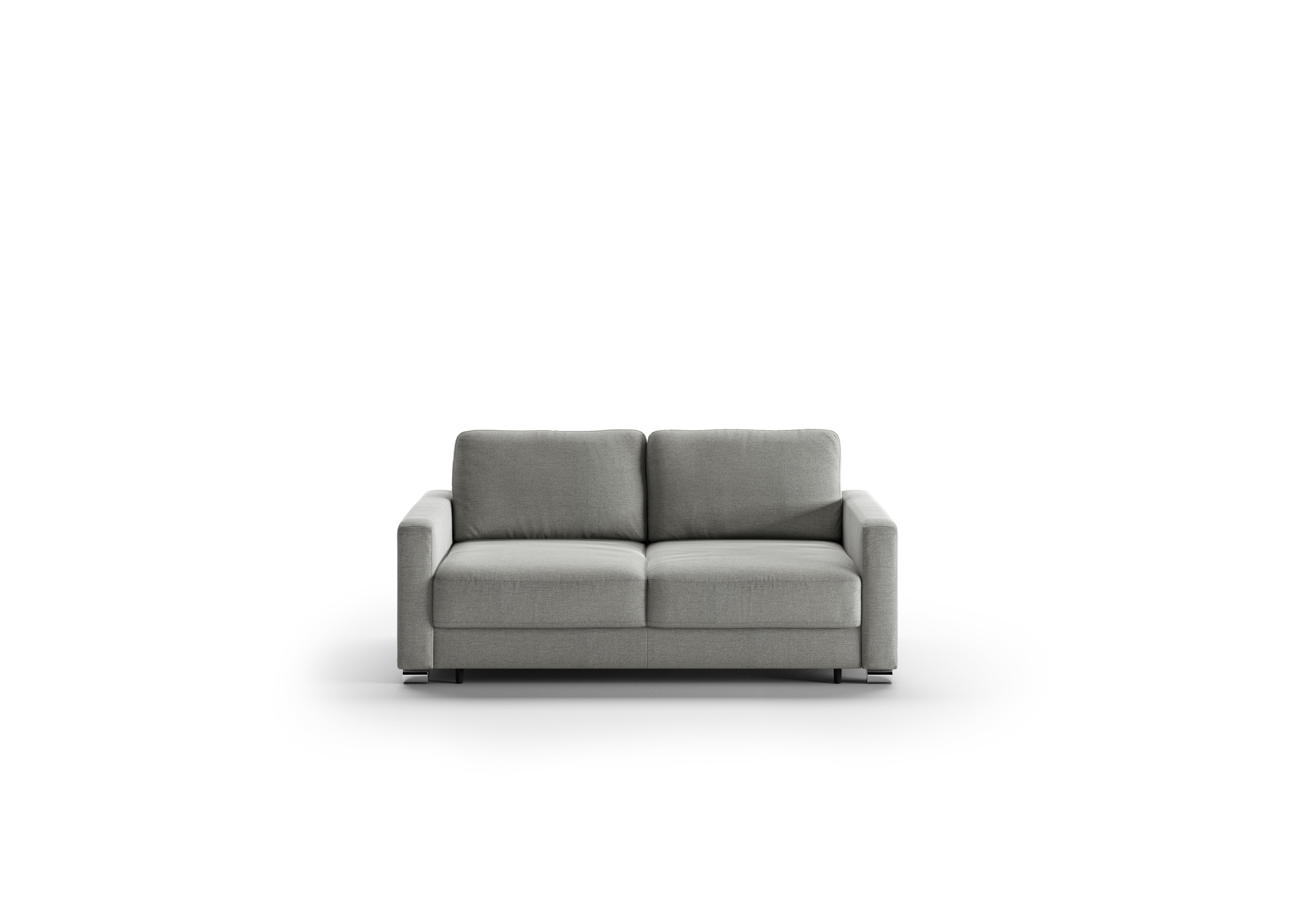 Luonto Hampton Stone Fabric Sleeper Sofa with Foam Mattress-Jennifer Furniture