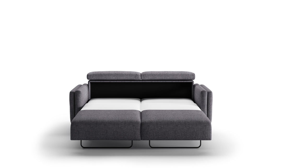 Luonto Paris Carbon Fabric Sleeper Sofa with Nest Function
