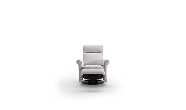 Luonto Rolled Arm Recliner Chair with Adjustable Headrest