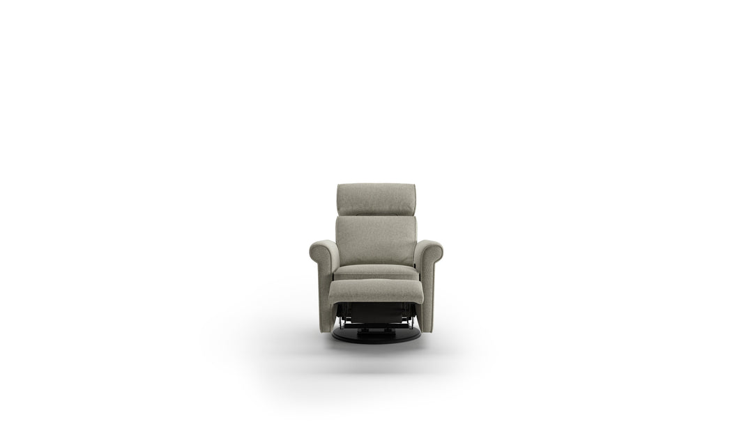 Luonto Rolled Arm Recliner Chair with Adjustable Headrest