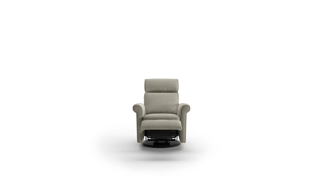 Luonto Rolled Arm Recliner Chair with Adjustable Headrest