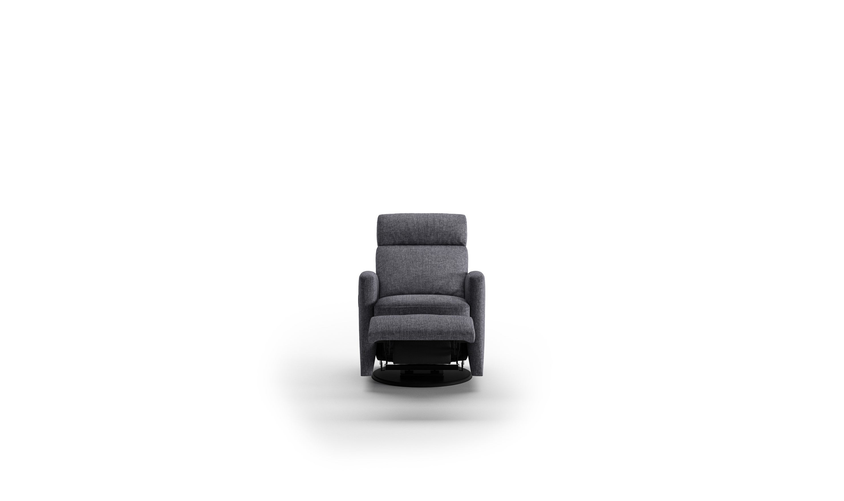 Luonto Track Fabric Recliner Chair with Adjustable Headrest