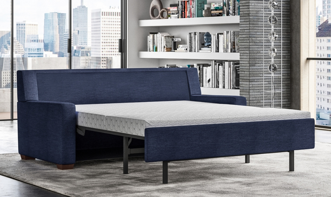 American Leather Lyons Comfort Sleeper With Track Arms-Jennifer Furniture