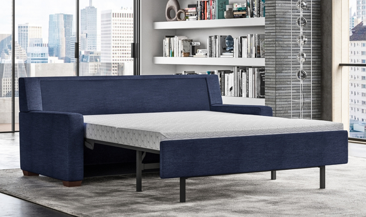 American Leather Lyons Comfort Sleeper With Track Arms-Jennifer Furniture