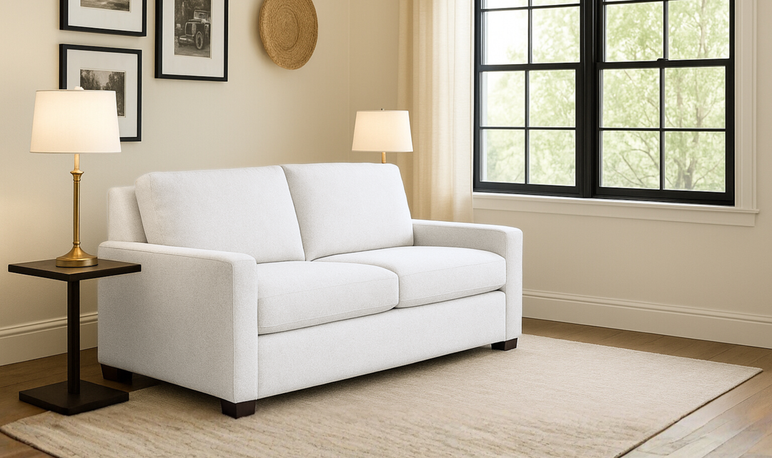 American Leather Lyons Comfort Sleeper With Track Arms-Jennifer Furniture