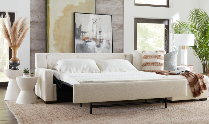 American Leather Lyons Comfort Sleeper With Track Arms-Jennifer Furniture