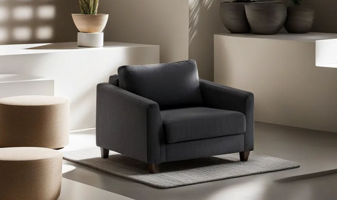 Luonto Monika Fabric Sleeper Chair with Nest Function