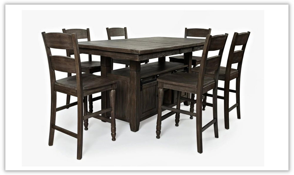 Madison County High Double Header Dining Table