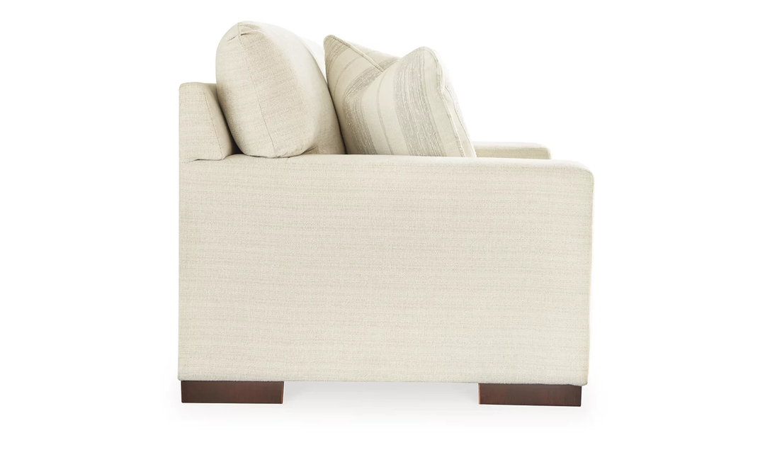 Maggie Fabric Loveseat with Reversible Cushions