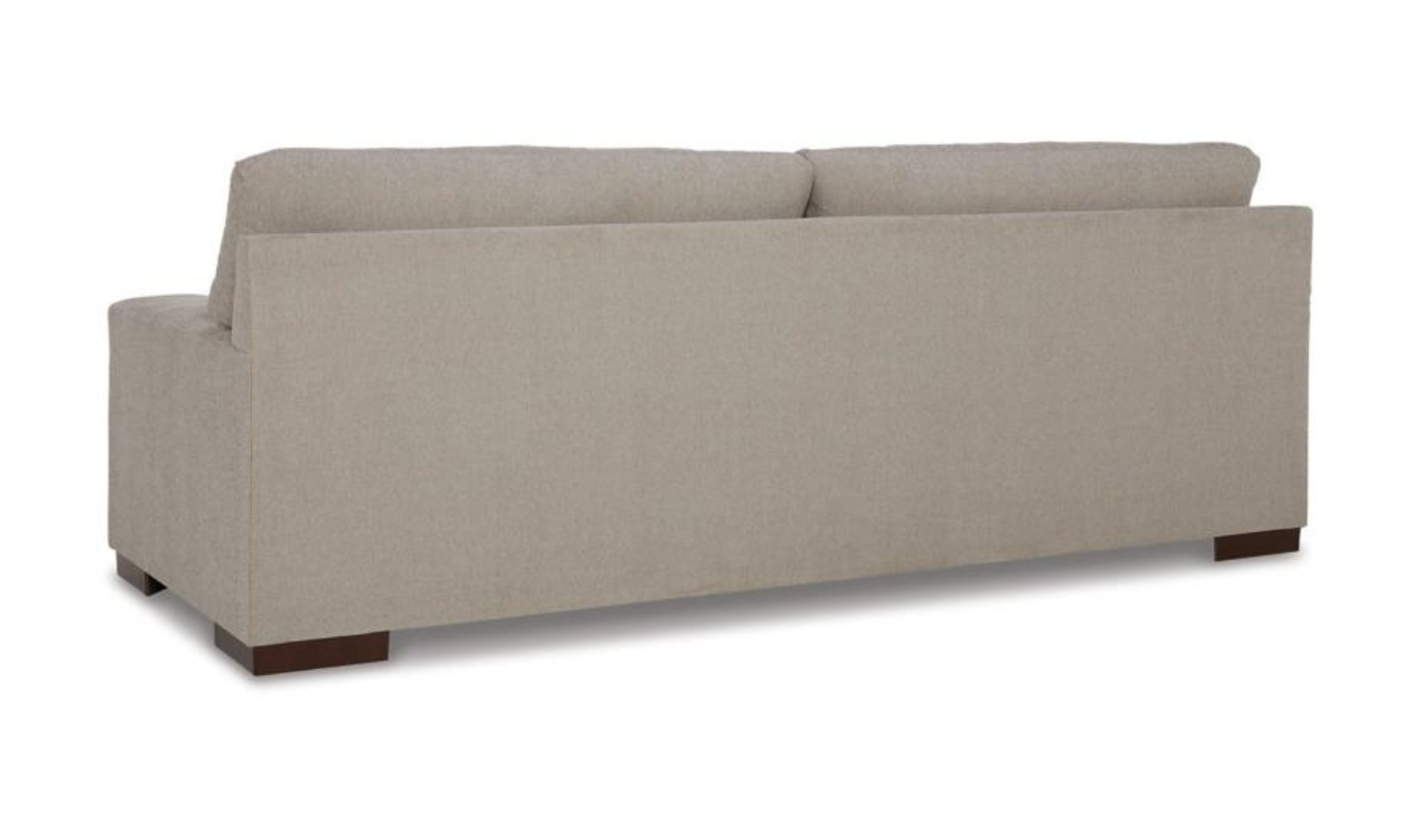 Modern Heritage Maggie Polyester Fabric Sofa with Reversible Cushions