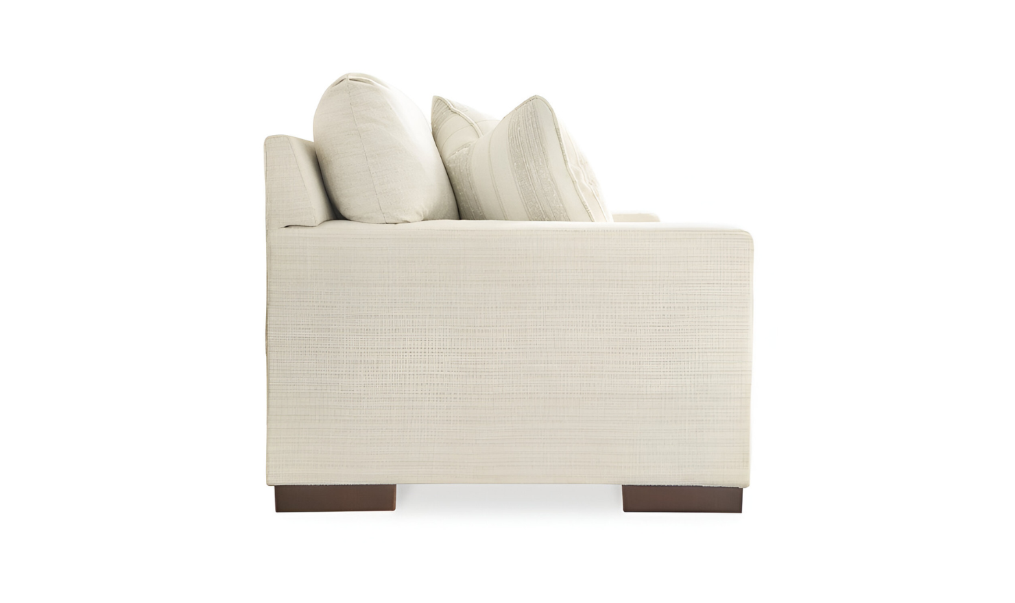 Modern Heritage Maggie Polyester Fabric Sofa with Reversible Cushions