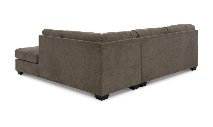 Mahoney 2-Piece Full Sleeper Sectional with Chaise In Fabric